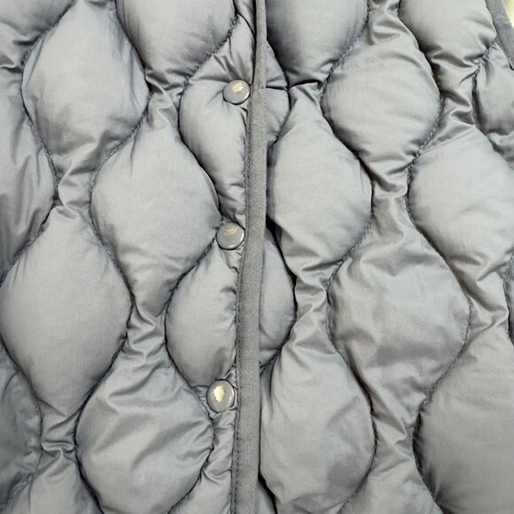 RYLEE & CRU Quilted Down Puffer Vest Boys 4-5 Gray Lightweight Warm Layer Boy - Picture 4 of 9